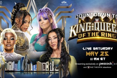 WWE King and Queen of the Ring Bianca Belair Jade Cargill Indi Hartwell Candice LeRae