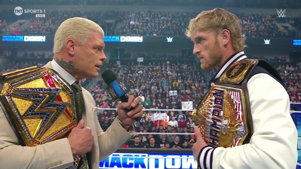 WWE King and Queen of the Ring Cody Rhodes Logan Paul