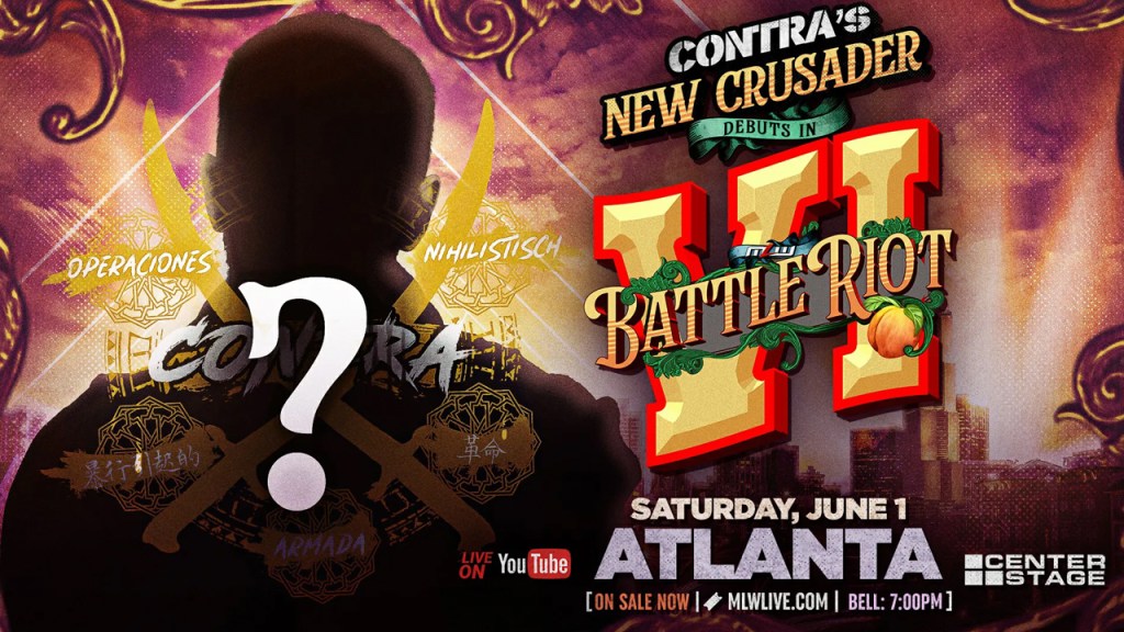 MLW Teases New CONTRA Crusader’s Debut At MLW Battle Riot VI