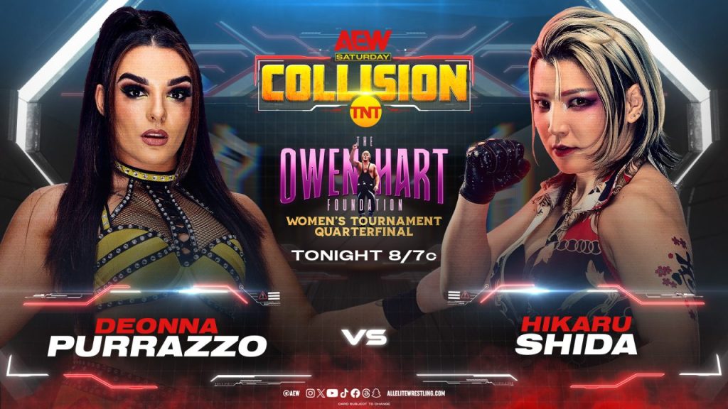 AEW Collision Deonna Purrazzo Hikaru Shida