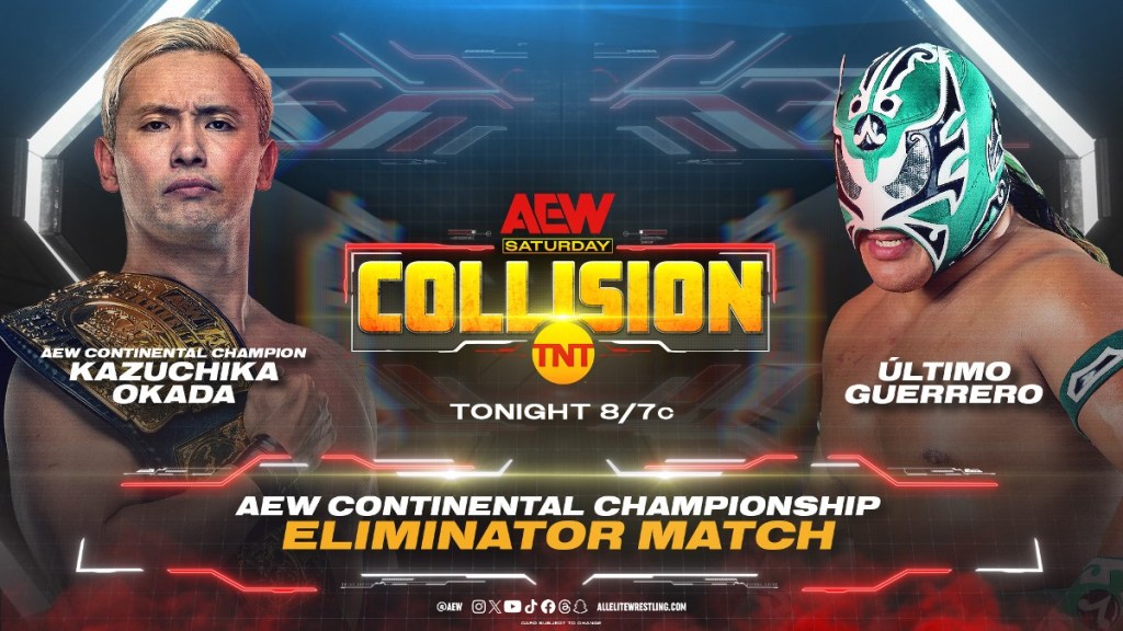 Ultimo Guerrero Kazuchika Okada AEW Collision