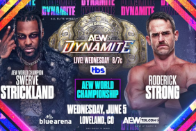 Swerve Strickland Defends World Championship Against Roderick Strong On 6/5 AEW Dynamite, Updated Card