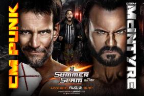 WWE SummerSlam CM Punk Drew McIntyre