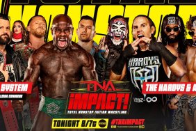 TNA iMPACT 8 man tag match