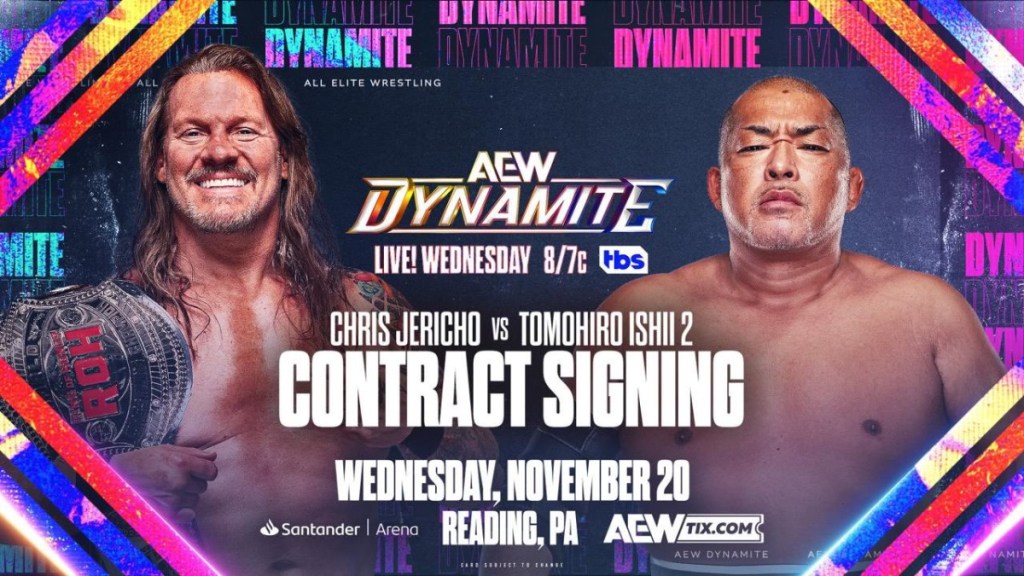 AEW Dynamite Chris Jericho Tomohiro Ishii