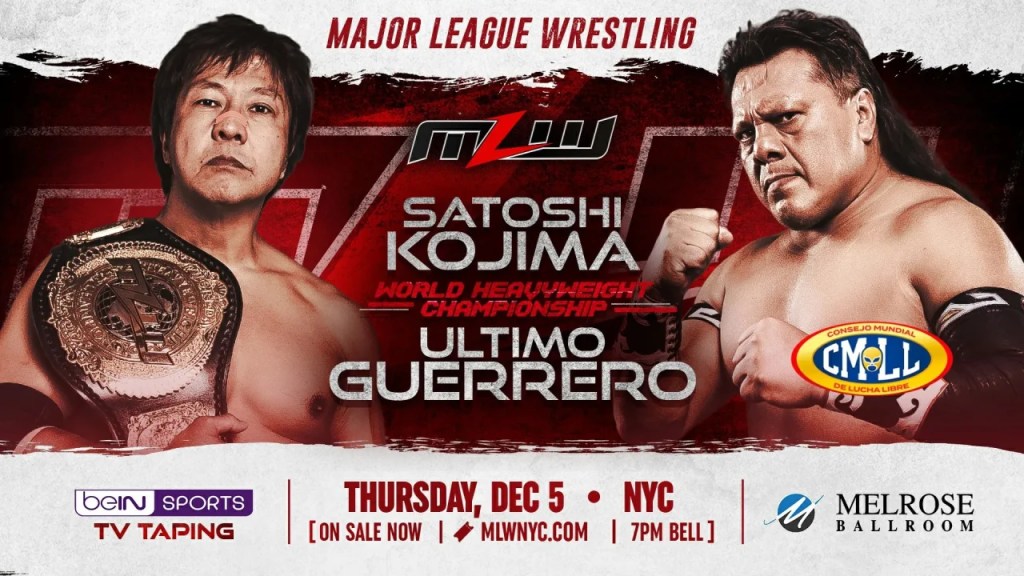 MLW Satoshi Komjia Ultimo Guerrero
