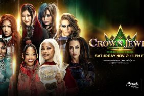 WWE Crown Jewel Women's Tag Team Title 4 way