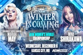AEW Dynamite Mariah May Mina Shirakawa