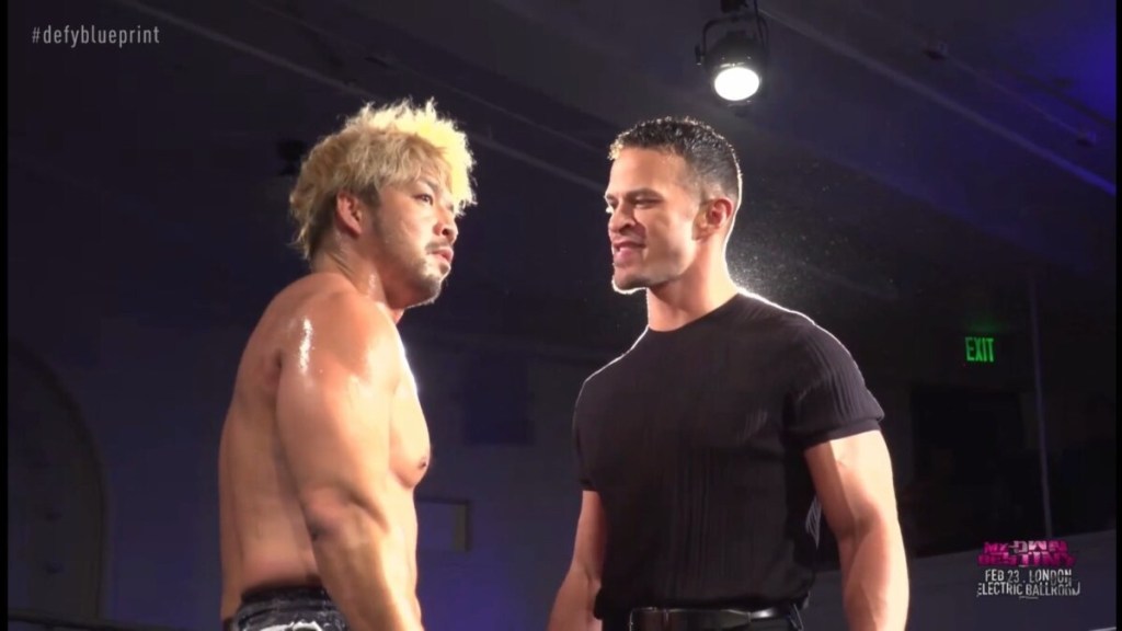 Ricky Starks Confronts KENTA At DEFY Event