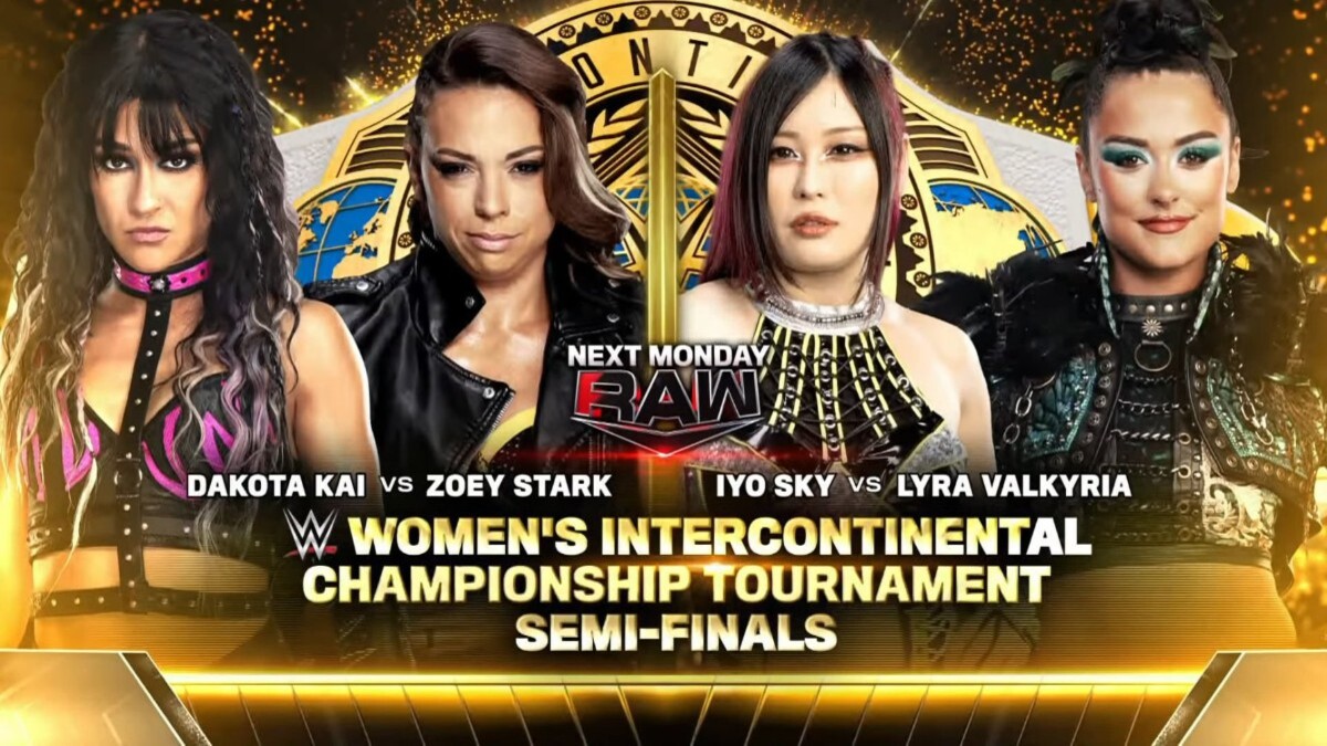 Women's IC Title Tournament Semifinals, More Set For WWE RAW
