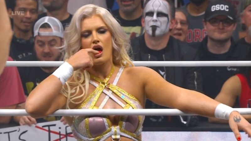 Toni Storm Plays The Role Of Mariah May On AEW Dynamite