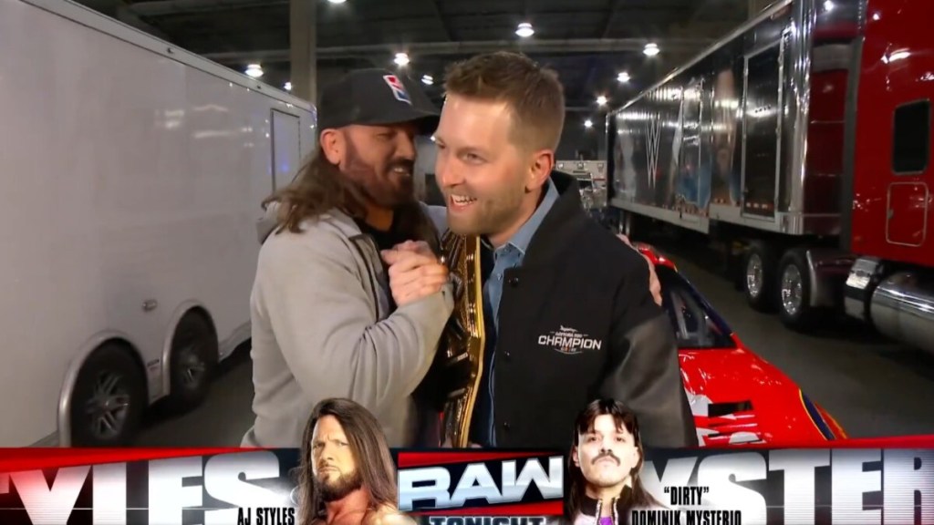 William Byron WWE RAW