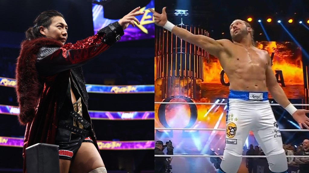 kenny omega konosuke takeshita aew revolution