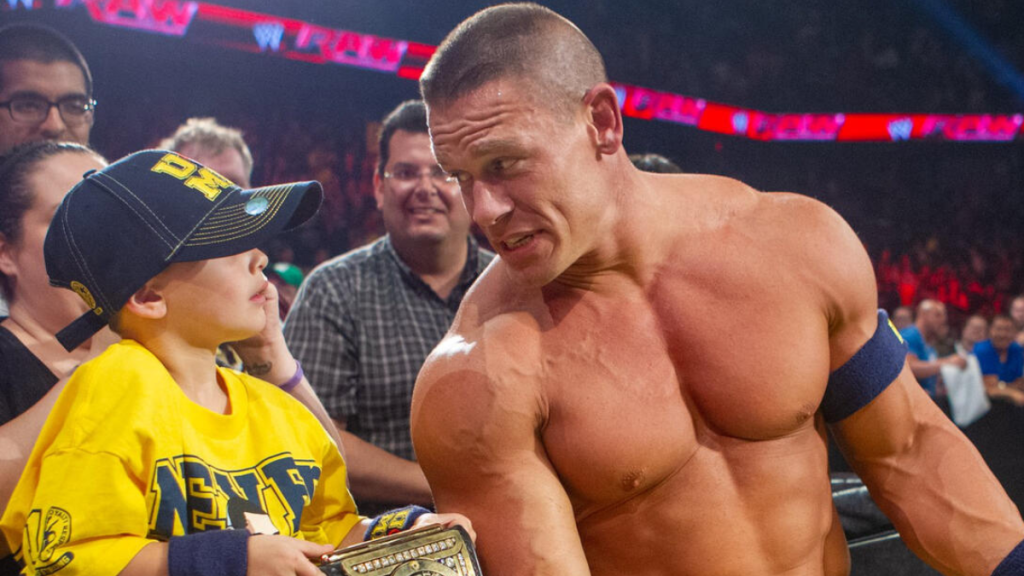 A little kid asked John Cena what his favorite food was, and his answer didn't disappoint