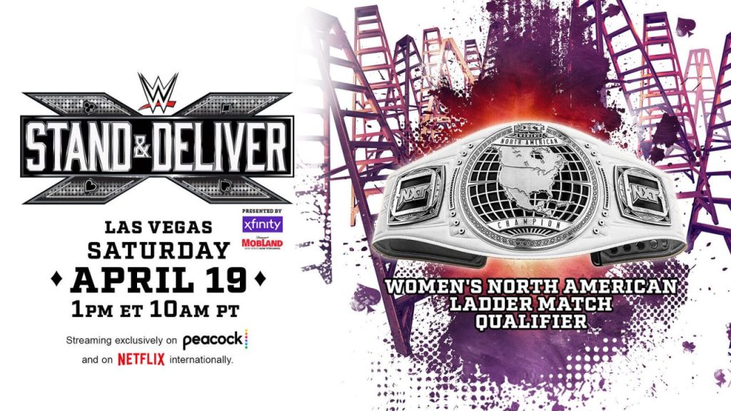 WWE NXT Stand & Deliver Women's North American Championship Ladder Match