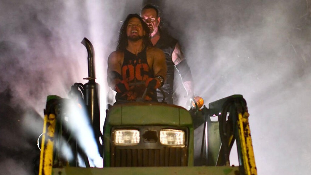 aj styles boneyard match wwe