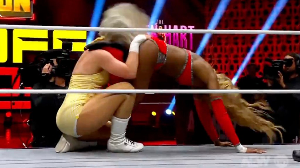 queen aminata toni storm aew collision