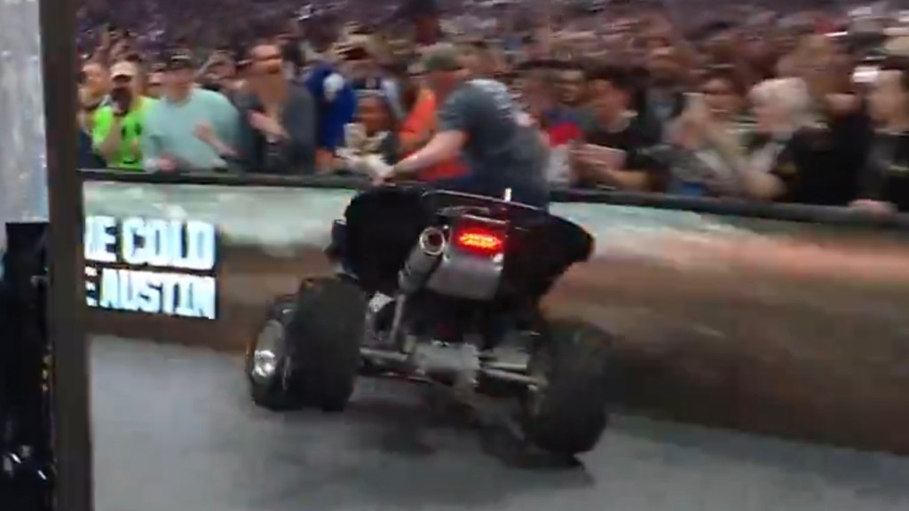 steve austin at wrestlemania 41