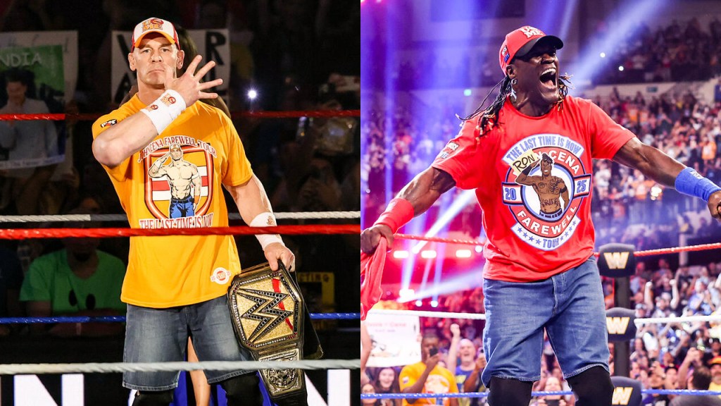 john cena r-truth wwe