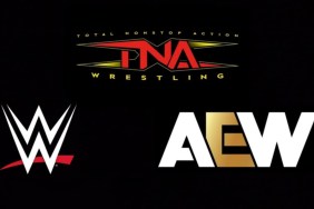 TNA logo WWE logo AEW logo