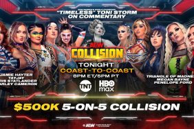 AEW Collision $500K 5-on-5 match