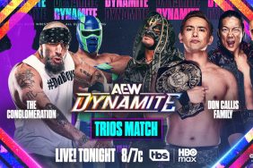 AEW Dynamite Mystery Trios Match