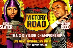 TNA Victory Road Leon Slater Myron Reed