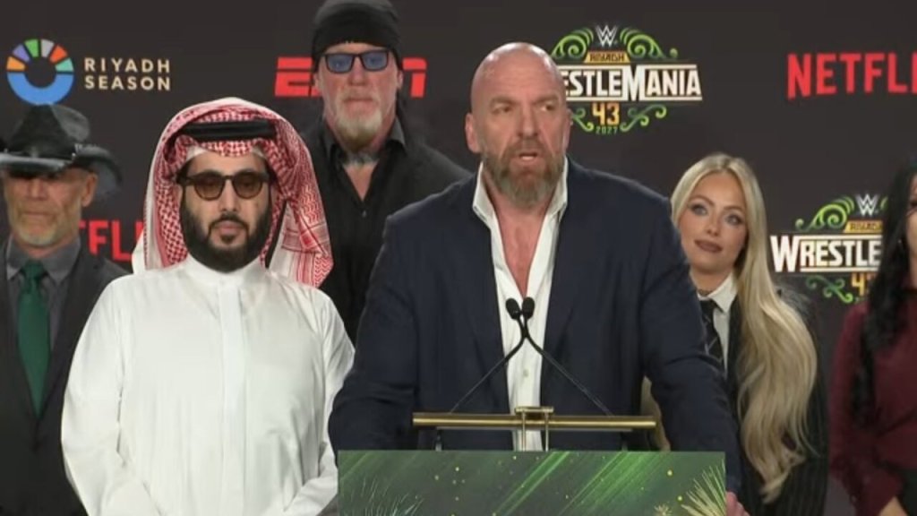 Triple H WWE WrestleMania 43