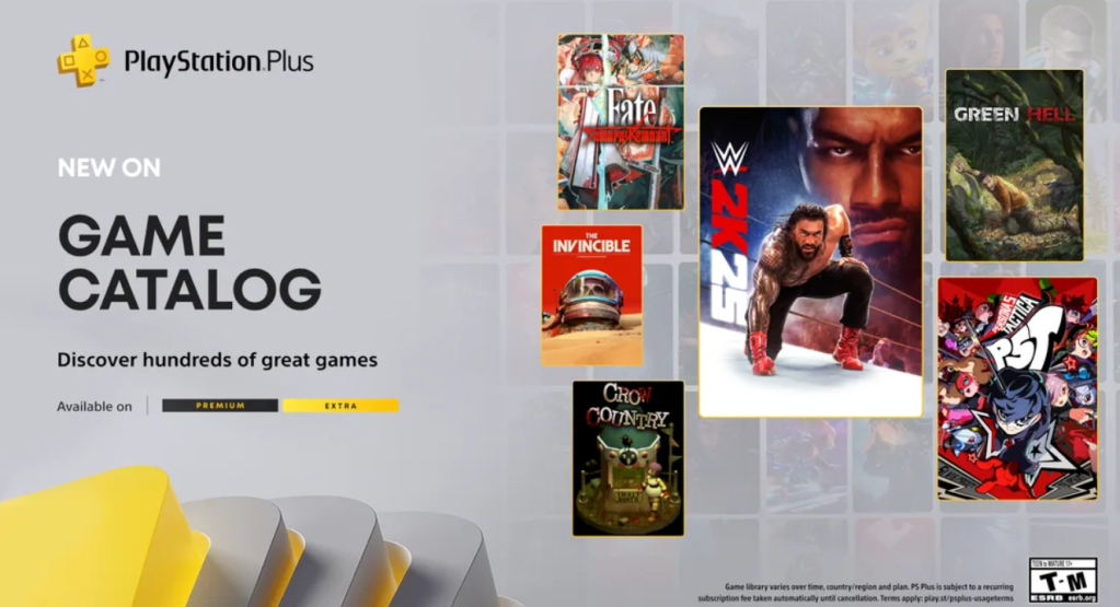 WWE 2K25 PlayStation Plus
