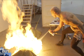 Darby Allin Sets Jon Moxley On Fire At AEW All Out