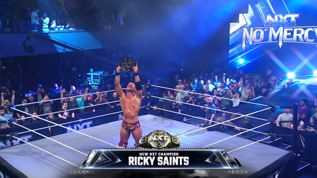Ricky Saints Captures NXT Championship At No Mercy
