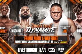 AEW Dynamite Bobby Lashley Ricochet Samoa Joe HOOK