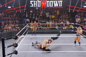 nxt showdown botched moonsault