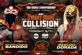 AEW Collision Bandido Mascara Dorada
