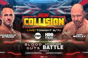 AEW Collision Roderick Strong Jon Moxley