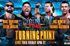 TNA Turning Point Mike Santana Steve Maclin Nic Nemeth Frankie Kazarian
