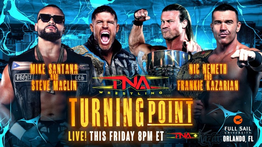 TNA Turning Point Mike Santana Steve Maclin Nic Nemeth Frankie Kazarian