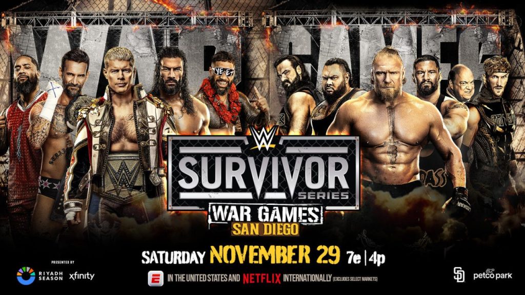 WWE Survivor Series WarGames results Men's WarGames 2025