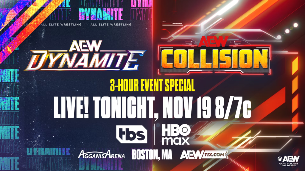 AEW Dynamite & Collision Results: Review, Grades, Card For November 19