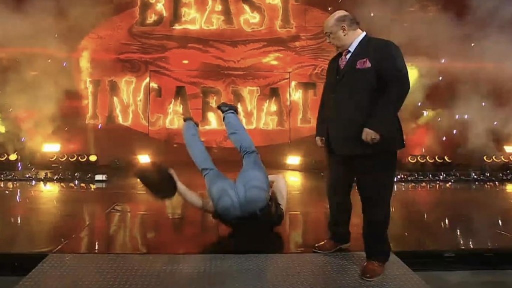 brock lesnar paul heyman wwe raw