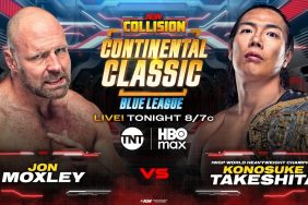 AEW Collision Jon Moxley Konosuke Takeshita