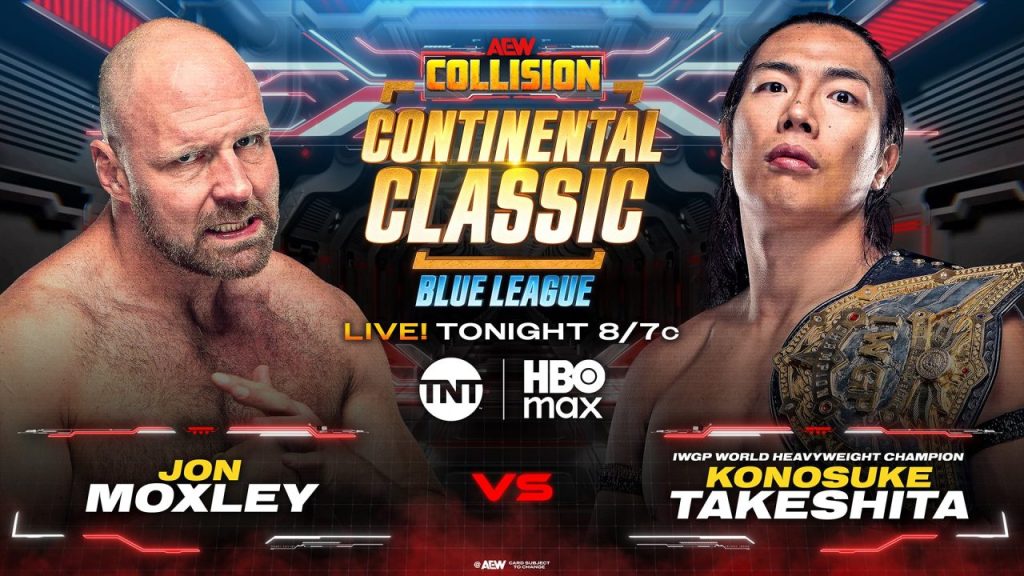 AEW Collision Jon Moxley Konosuke Takeshita