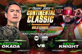 AEW Collision Kazuchika Okada Kevin Knight