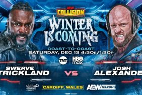 AEW Collision Winter is Coming Swerve Strickland Josh Alexander