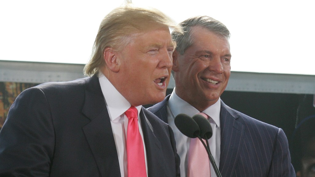 Donald Trump Vince McMahon