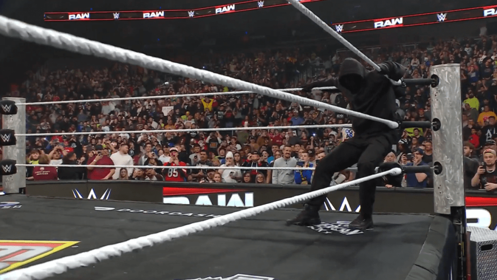Mysterious Masked Man Returns On WWE RAW