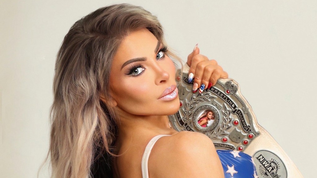 Shawn Michaels Playgirl Photo Recreated By NWA Women’s Champion