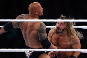 The Rock Seth Rollins