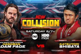 AEW Collision Hangman Page Katsuyori Shibata