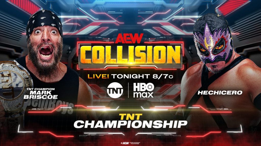 AEW Collision Mark Briscoe Hechicero
